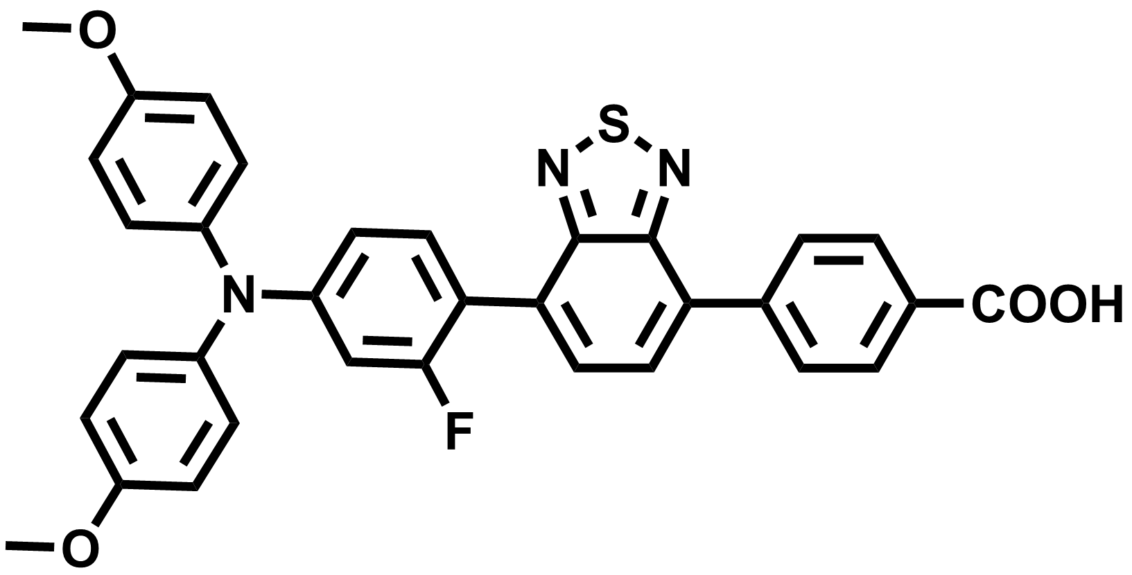 Benzoic acid, 4-[7-[4-[bis(4-methoxyphenyl)amino]-2-fluorophenyl]-2,1,3-benzothiadiazol-4-yl]-/2810129-80-5